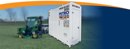 PETRO Industrial's STORE range of tanks are perfect for home base refuelling