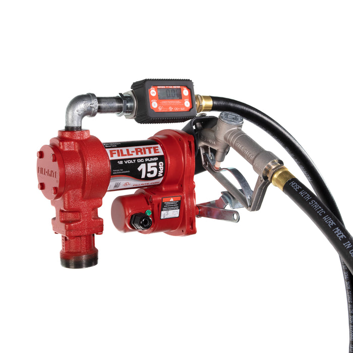 Fill-Rite FR2400 24V DC Pump + Auto Nozzle + Digital Meter