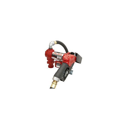 Fill-Rite FR1614 12V 10 GPM Portable Fuel Transfer Pump for Diesel and  Antifreeze with Suction and Discharge Hoses